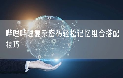 哔哩哔哩复杂密码轻松记忆组合搭配技巧