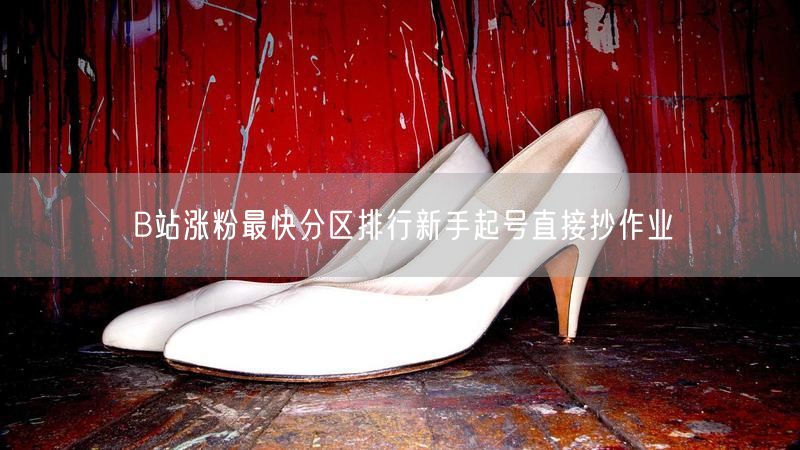 B站涨粉最快分区排行新手起号直接抄作业