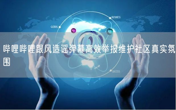 哔哩哔哩跟风造谣弹幕高效举报维护社区真实氛围