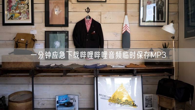 一分钟应急下载哔哩哔哩音频临时保存MP3
