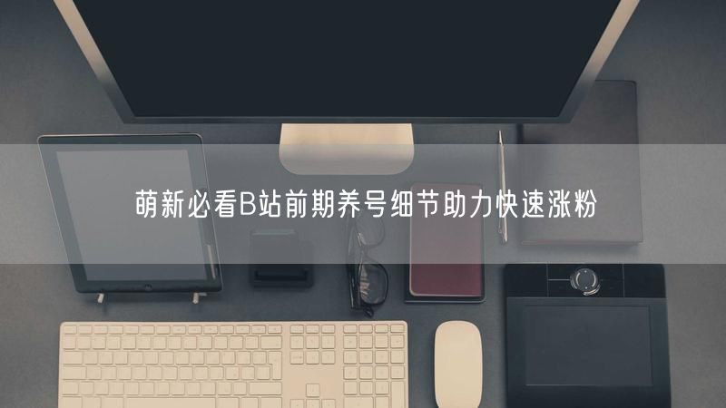 萌新必看B站前期养号细节助力快速涨粉