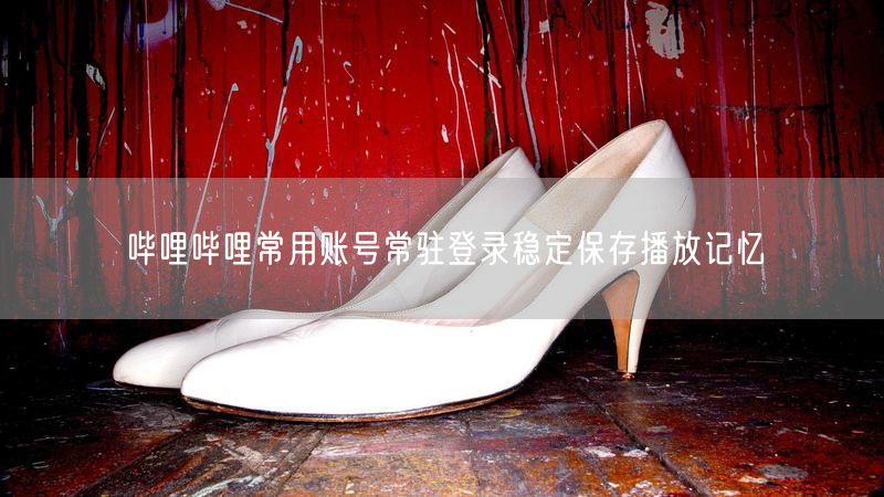 哔哩哔哩常用账号常驻登录稳定保存播放记忆