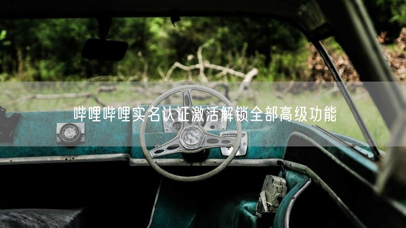 哔哩哔哩实名认证激活解锁全部高级功能